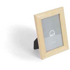Kave Home - Nazira kleiner Fotorahmen aus Holz mit natürlichem Finish 14 x 18 cm