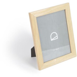 Kave Home - Nazira mittelgroßer Fotorahmen aus Holz mit natürlichem Finish 27 x 21 cm