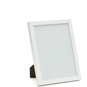 Kave Home - Neale Fotorahmen aus Holz mit weißem Finish 21 x 28 cm