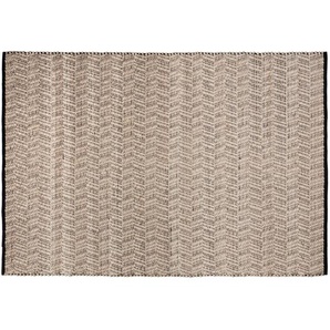 Kave Home - Neida Teppich Wolle braun 160 x 230 cm