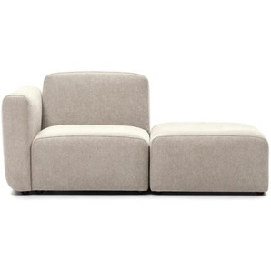 Kave Home - Neom modulares 1-Sitzer-Sofa mit Randmodul Beige 169 cm