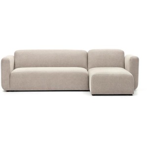 Kave Home - Neom modulares 3-Sitzer-Sofa Chaiselongue rechts/links Beige 263 cm