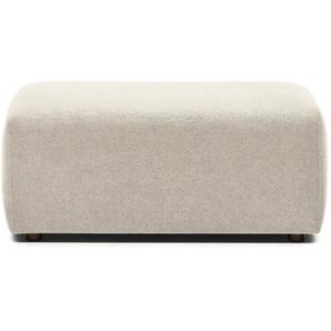 Kave Home - Neom Pouf Randmodul in Beige 75 x 89 cm