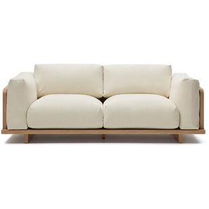 Kave Home - Oaq 3-Sitzer-Sofa beige 225 cm FSC Mix Credit