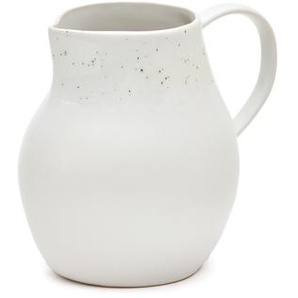 Kave Home - Publia Krug aus Keramik in Weiß