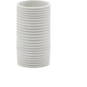 Kave Home - Sibone Keramikvase weiÃŸ 13 cm