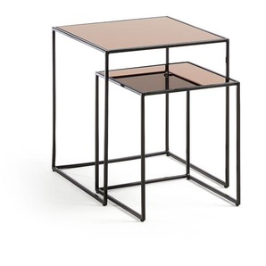 Kave Home - Sute Set aus 2 Beistelltischen