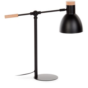Kave Home - Tescarle Tischlampe, schwarz