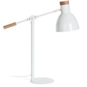 Kave Home - Tescarle Tischlampe, weiss