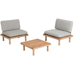 Kave Home - Viridis Set, bestehend aus 2 Sessel und Tisch FSC 100%