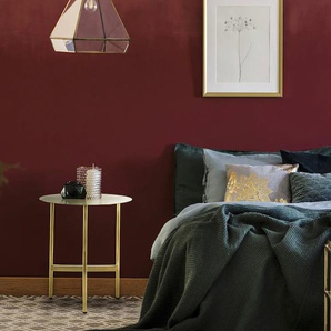 Kayoom Beistelltisch »Pema, Minimalistisches Design, Passt zu jedem Einrichtungsstil«, (1 St.), minimalistisches Gestelldesign aus Edelstahl, runde Ablagefläche