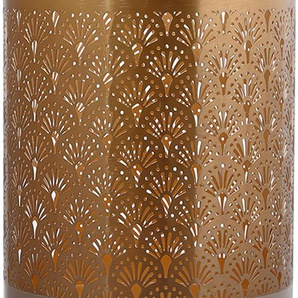 Bodenvase KAYOOM Bodenvase Art Deco 1115 Vasen Gr. B/H/T: 25 cm x 90 cm x 25 cm Ø 25 cm, goldfarben Blumenvasen