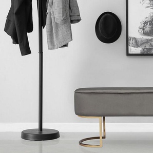 Kayoom Sitzbank Pera 225, Edler Touch durch goldenes Gestell, Gemütliche Polsterung (1-St), edles Design, bequem, samtweich, Dekorativ, Gemütliche Polsterung
