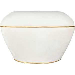 Kayoom Sitzhocker Hocker Contessa 125, vielseitig einsetzbarer Allrounder, elegante Form (1 St), komfortabel, hochqualitativ, pflegeleicht, elegante Form