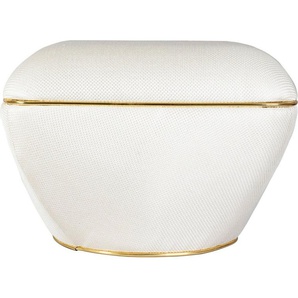 Kayoom Sitzhocker Hocker Contessa 125, vielseitig einsetzbarer Allrounder, elegante Form (1 St), komfortabel, hochqualitativ, pflegeleicht, elegante Form