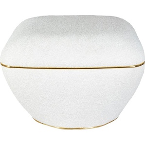 Kayoom Sitzhocker Hocker Contessa 125, vielseitig einsetzbarer Allrounder, elegante Form (1 St), komfortabel, hochqualitativ, pflegeleicht, elegante Form