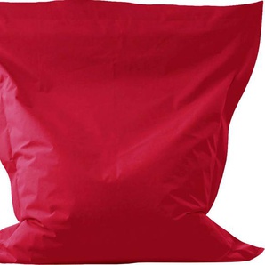 Kayoom Sitzsack Idle Time, bequemer Sitzsack, Kissen-Form, unaufgeregtes Design (1 St), komfortabel, modern, pflegeleicht, innen und außen nutzbar
