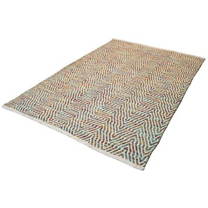 Kayoom Teppich Aperitif 410, rechteckig, Höhe: 7 mm, weiche Haptik,fusselarm, für Allergiker & Fußbodenheizung geeignet