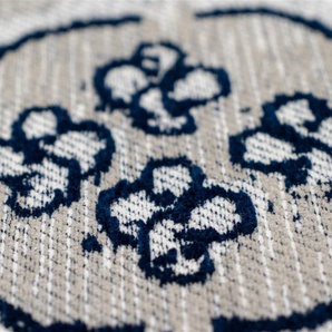 Kayoom Teppich River 120, rechteckig, Höhe: 10 mm, Jacquard, Retro- und Vintage-Design, Baumwollrücken