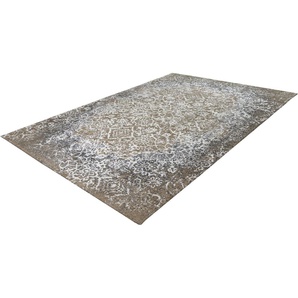Kayoom Teppich River 160, rechteckig, Höhe: 10 mm, Jacquard, Retro- und Vintage-Design, Baumwollrücken