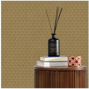 Kayori Vliestapete Myoka, glatt, geometrisch, (1 St), 10mx52cm (ca. 5m2)