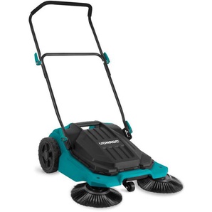 Vonroc - Kehrmaschine - 65cm Kehrbreite - 18 Liter Behälter - kehrt bis zu 2600m2 pro Stunde