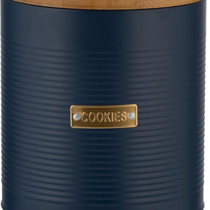 Keksdose TYPHOON Otto Collection Lebensmittelaufbewahrungsbehälter Gr. H: 18 cm, blau (navy) Kaffeedosen, Teedosen Keksdosen 2,6 Liter