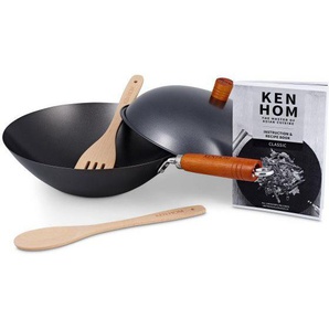 KEN HOM Wok Classic, Stahl (Set, 5-tlg)