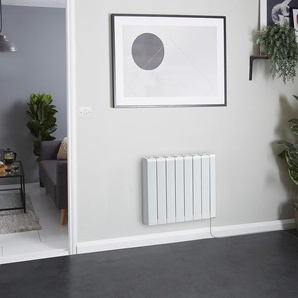 Keramikkern - Elektroheizung mit Wandmontage - 2000W - 570mm x 714mm - in Weiß - Ecoso von Hudson Reed