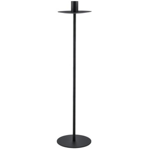 Kerzenhalter Basico - schwarz - Metall - 50 cm - [12.5] | Möbel Kraft