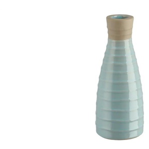 Kerzenhalter - blau - Steinzeug - 16,2 cm - 7.0 | Möbel Kraft