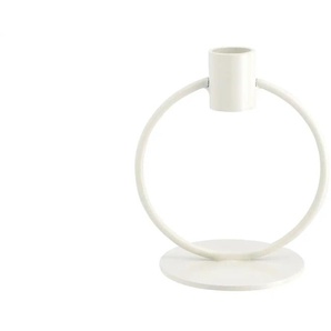 Kerzenhalter - creme - Metall - 10,5 cm - 12 cm - cm 8,0 | Möbel Kraft