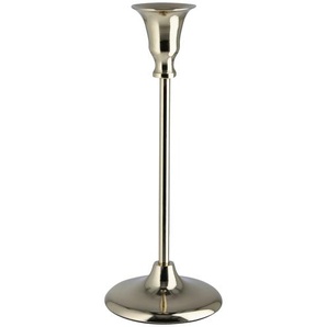 Kerzenhalter   ¦ gold ¦ Aluminium ¦ Maße (cm): H: 21,5  Ø: 8.5