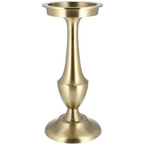 Kerzenhalter - gold - Metall - 30 cm - [8.0] | Möbel Kraft