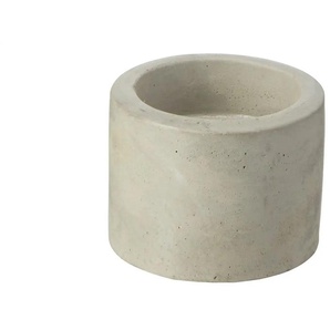 Kerzenhalter - grau - Zement - 5 cm - 6.5 | Möbel Kraft