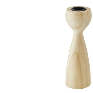 Kerzenhalter - holzfarben - Holz,Metall - 15 cm - 5.0 | Möbel Kraft