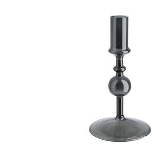 Kerzenhalter - schwarz - Glas - 16,5 cm - 9.0 | Möbel Kraft
