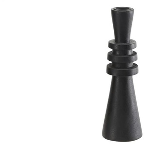 Kerzenhalter - schwarz - Holz - 20 cm - 7.0 | Möbel Kraft