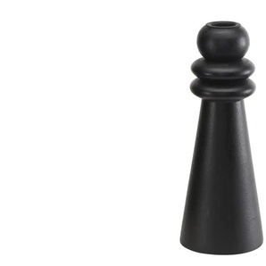 Kerzenhalter - schwarz - Holz - 20 cm - 7.5 | Möbel Kraft