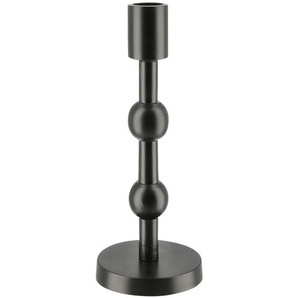 Kerzenhalter - schwarz - Metall - 22 cm - [9.0] | Möbel Kraft