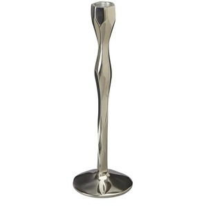 Kerzenhalter - silber - Aluminium - 27 cm - 9.0 | Möbel Kraft