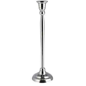 Kerzenhalter - silber - Aluminium - 31 cm - 8.0 | Möbel Kraft