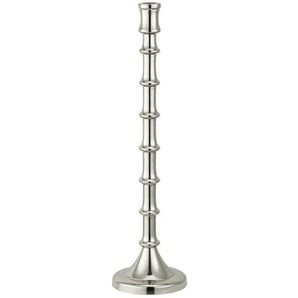Kerzenhalter - silber - Aluminium - 46 cm - [12.0] | Möbel Kraft