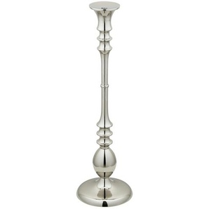 Kerzenhalter - silber - Aluminium - 79 cm - [23.0] | Möbel Kraft