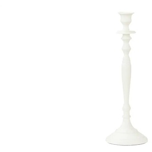 Kerzenhalter - weiß - Aluminium - 30 cm - [10.0] | Möbel Kraft