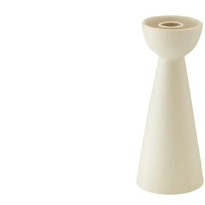 Kerzenhalter - weiß - Porzellan - 21,7 cm - 8.6 | Möbel Kraft