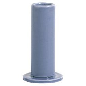 Kerzenleuchter Tube Medium keramik violett / H 10 cm - Keramik - Hay - Violett