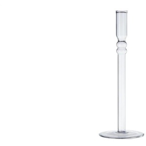 Kerzenständer - blau - Glas - 28 cm - 10.0 | Möbel Kraft