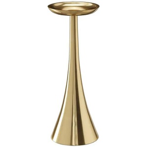 Kerzenständer - gold - Aluminium - 28 cm - 10.0 | Möbel Kraft