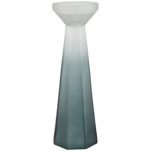 Kerzenständer - grün - Glas - 33 cm - [11.0] | Möbel Kraft